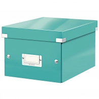 604251 Škatuľa stredná Click & Store ľadová modrá WOW