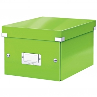 604254 Škatuľa stredná Click & Store zelená WOW