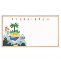 MTM96CY Edukačná tabula pre deti, Dobrodružstvo s číslami 90x60cm