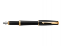 Parker URBAN čierny matt, plniace pero so zlatým klipom GT FP