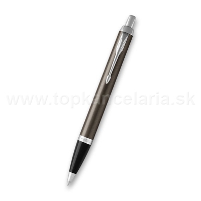 Parker IM dymovo hnedé pero so strieb. klipom CT BP